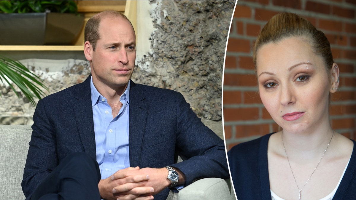 Prince William and Amanda Berry side by side