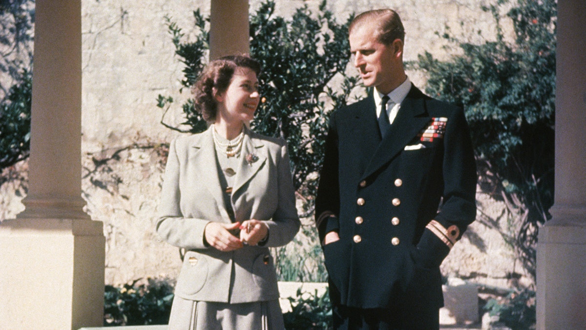 La princesse Elizabeth et le prince Philip