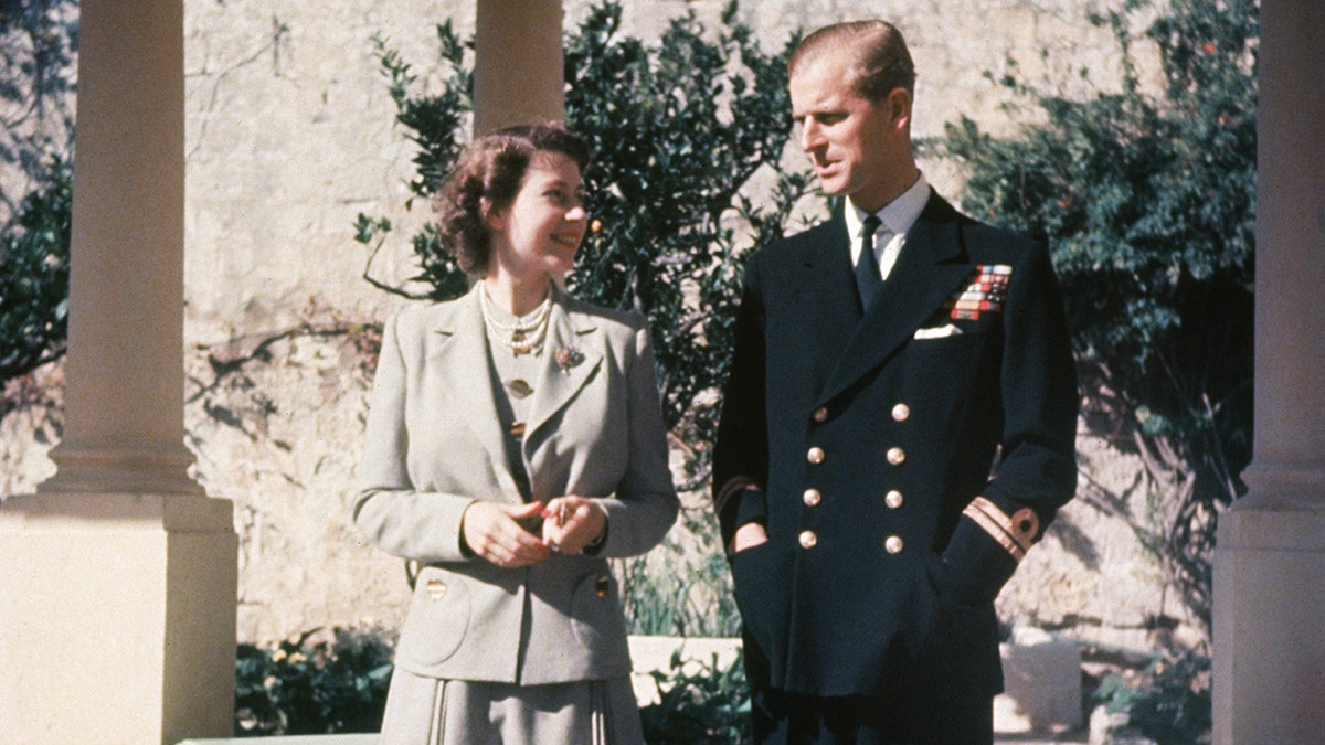 Princess Elizabeth and Prince Philip