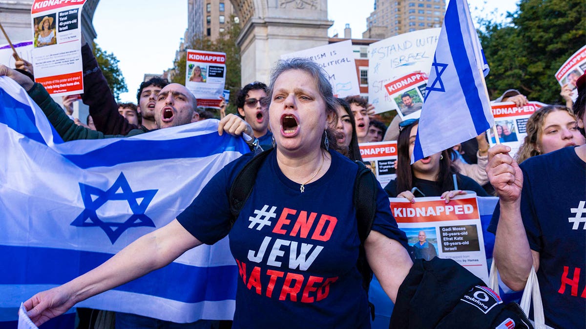 Pro-Israel rally in New York