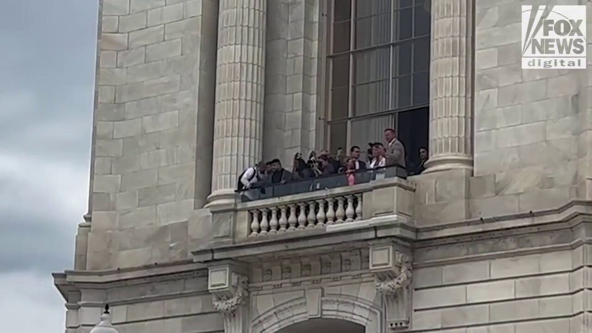 Pro Palestinian Demonstrators Swarm On Capitol Hill Demand Gaza   Pro Palestinians Protesters Take Over Capitol Hill 1 