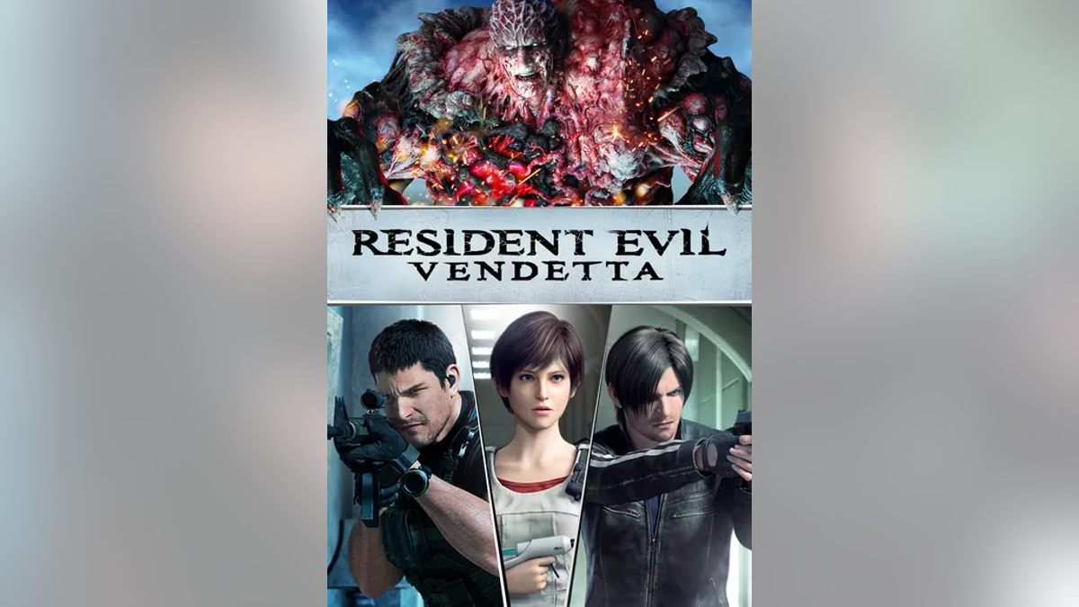 Movie poster of "Resident Evil: Vendetta"