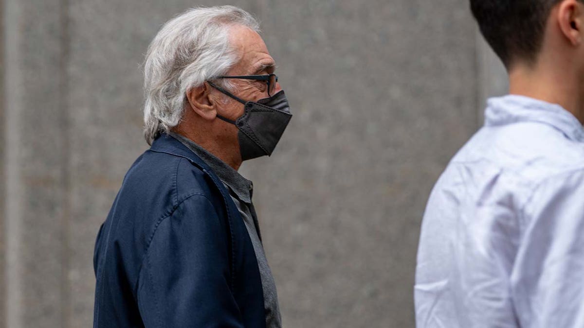 Robert De Niro arrives to court in New York City.