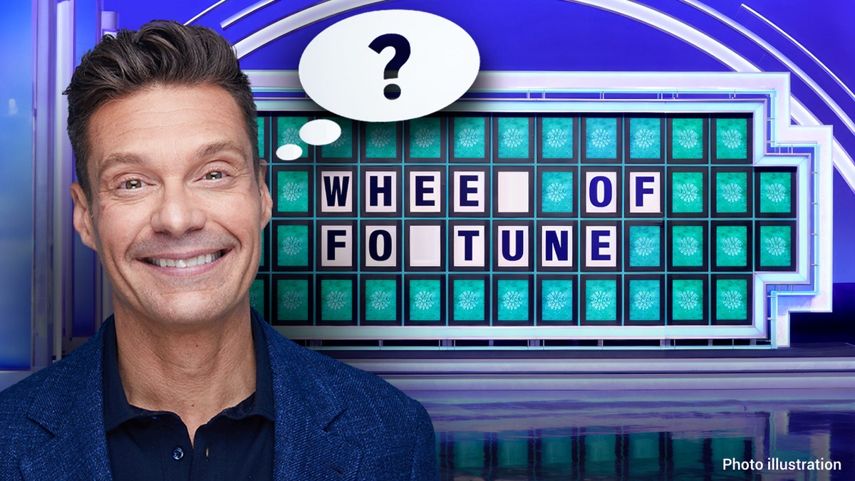 Ryan Seacrest Wheel of Fortune puzzle