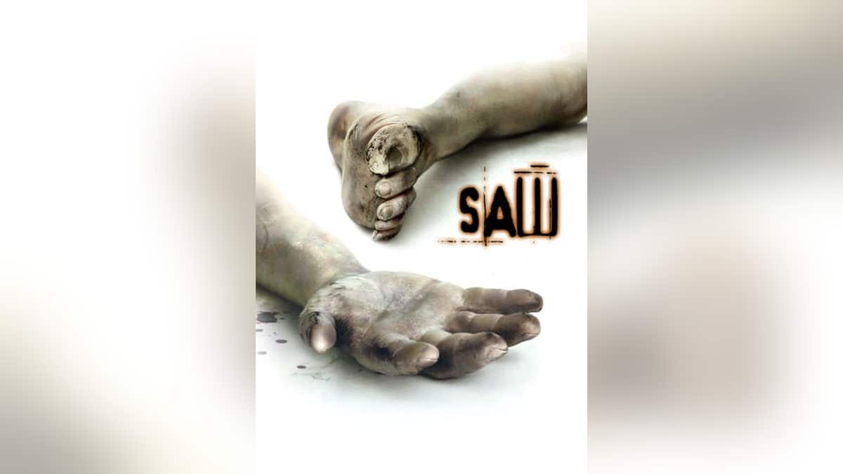 "Saw" movie poster