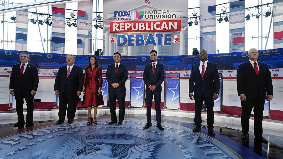 Who will be onstage at the next Republican presidential nomination