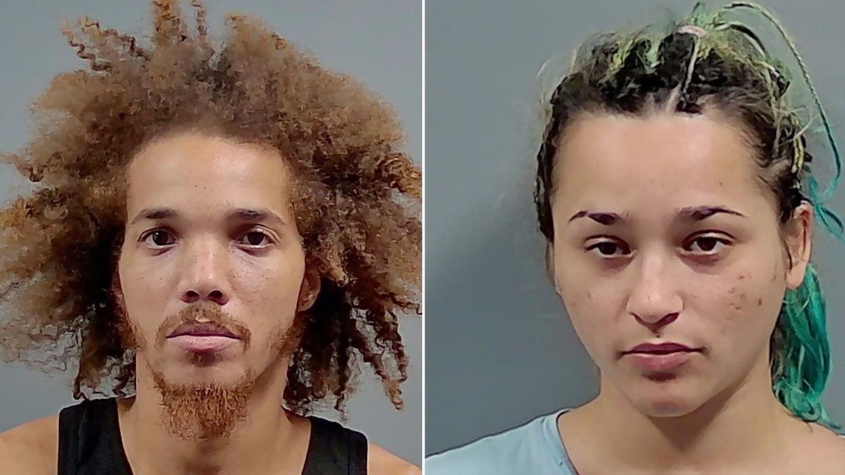 Natalie Fonseca and Nafis Reynolds mugshots