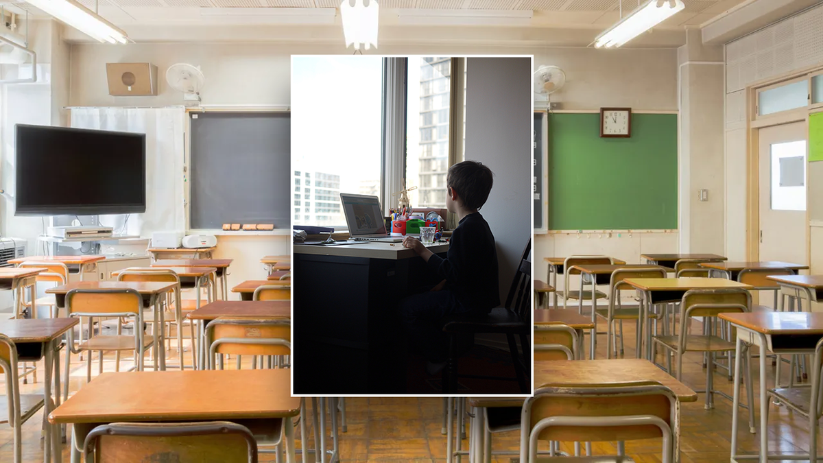 kid learning classroom