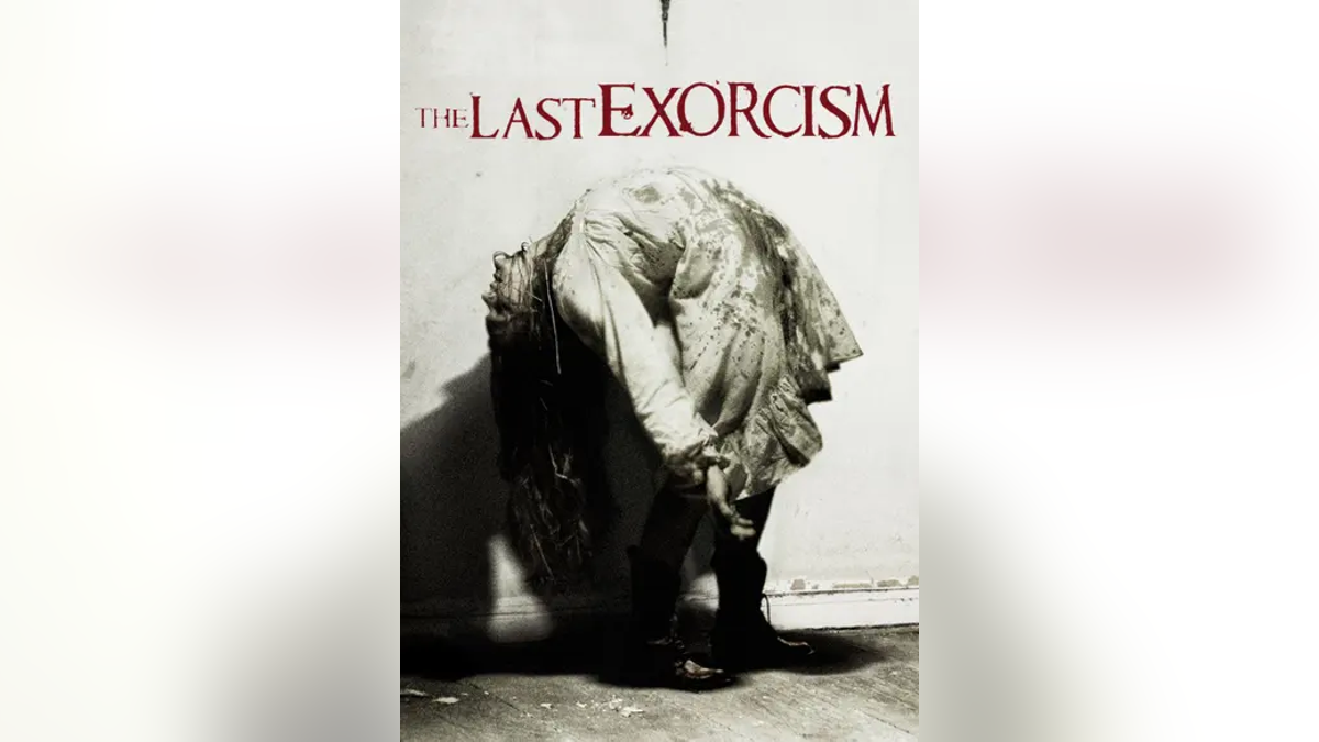 "The Last Exorcism" with bending person on cover