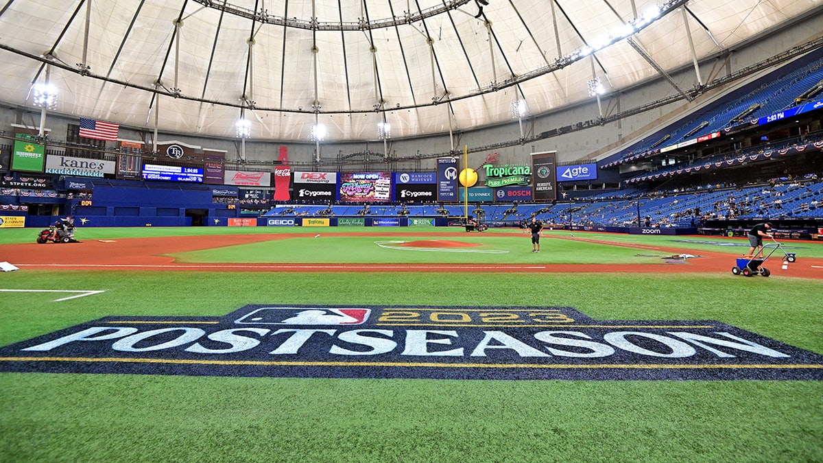 Rays Rangers Wild Card Game 1 generates lowest MLB postseason