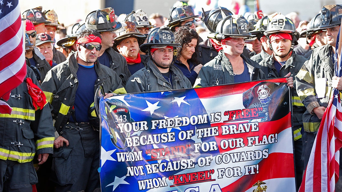 Firefighters at 15th annual Stephen Sillers 5K walk/run