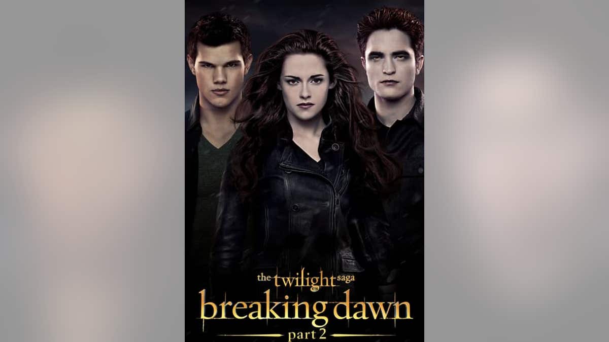 Poster of Breaking Dawn with Bella, Edward, and Jacob