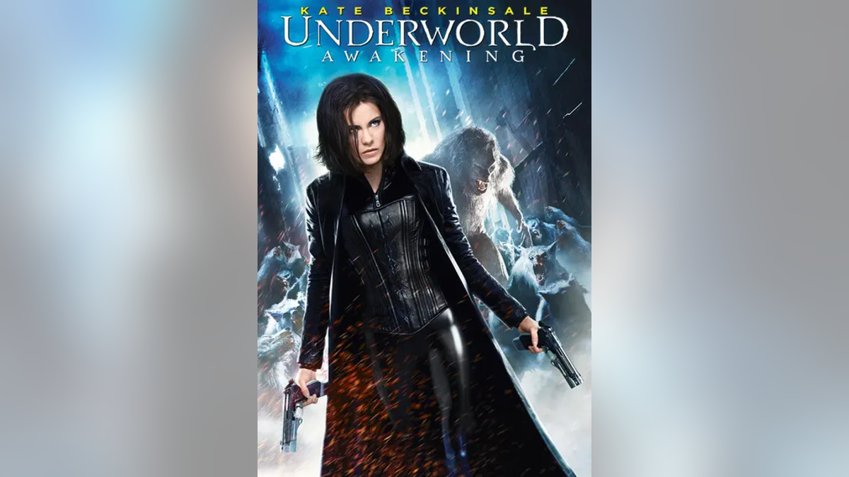 Cover of film, "Underworld: Awakening"