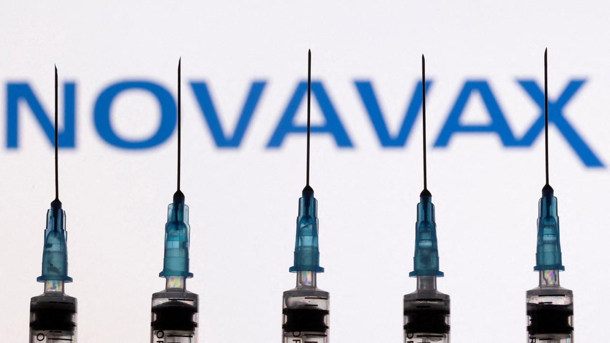 Novavax logo vaccine