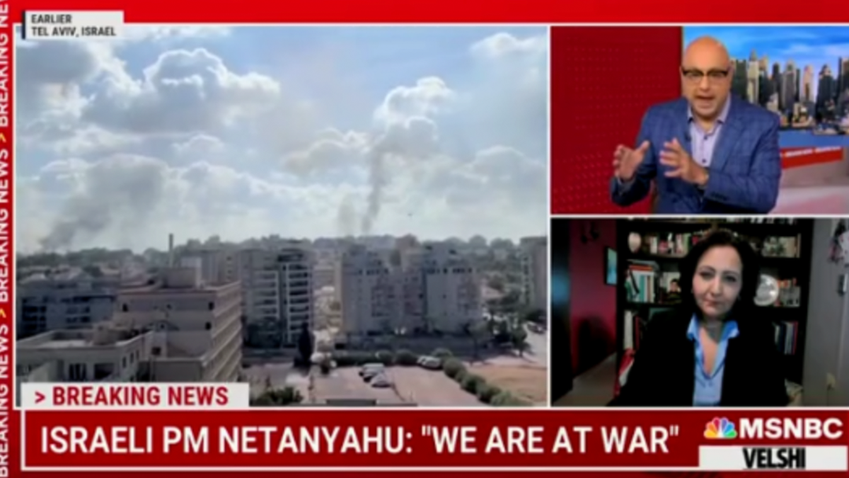 Velshi talking to Odeh