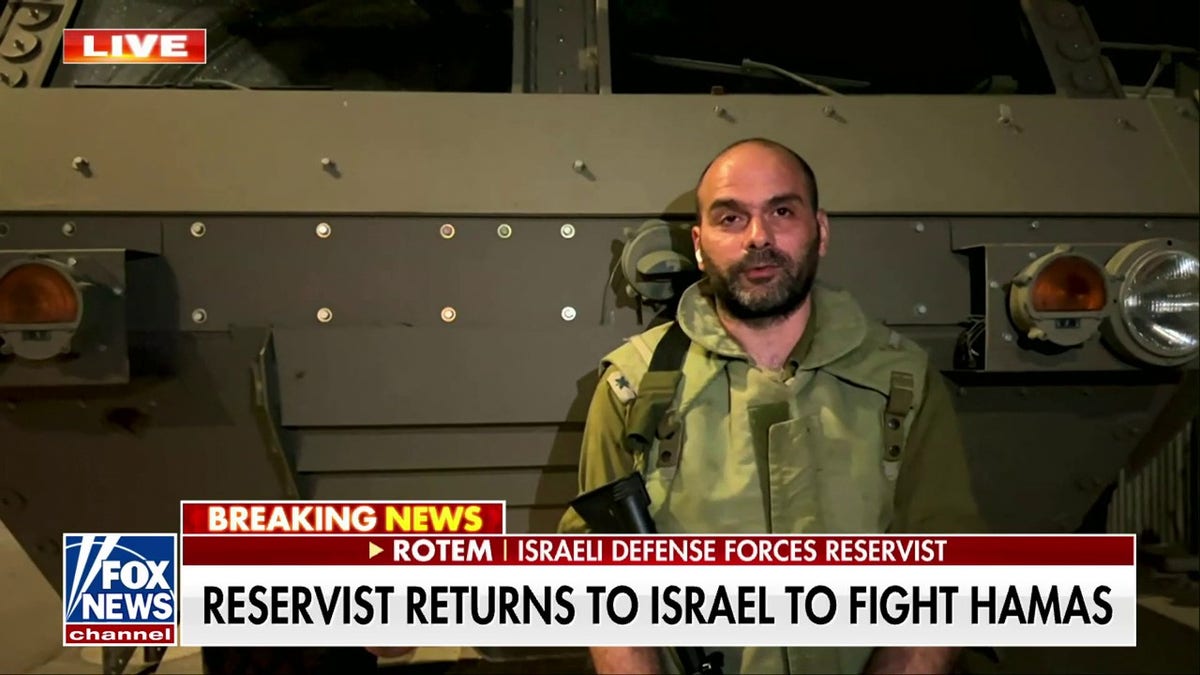 Rotem, IDF reservist on America Reports