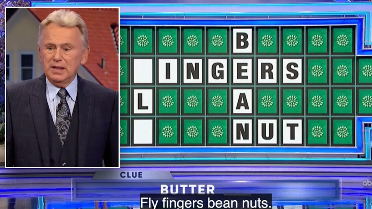 Wheel of Fortune puzzle Pat Sajak