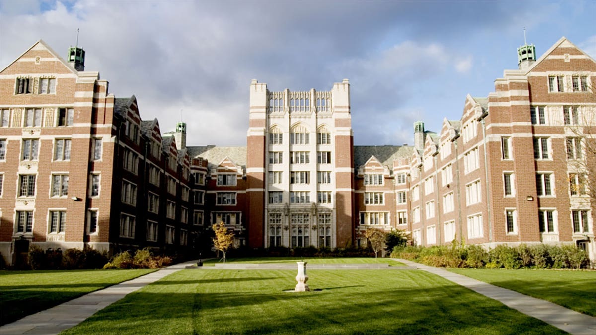 Munger Hall residence dorm on Wellesley College campus