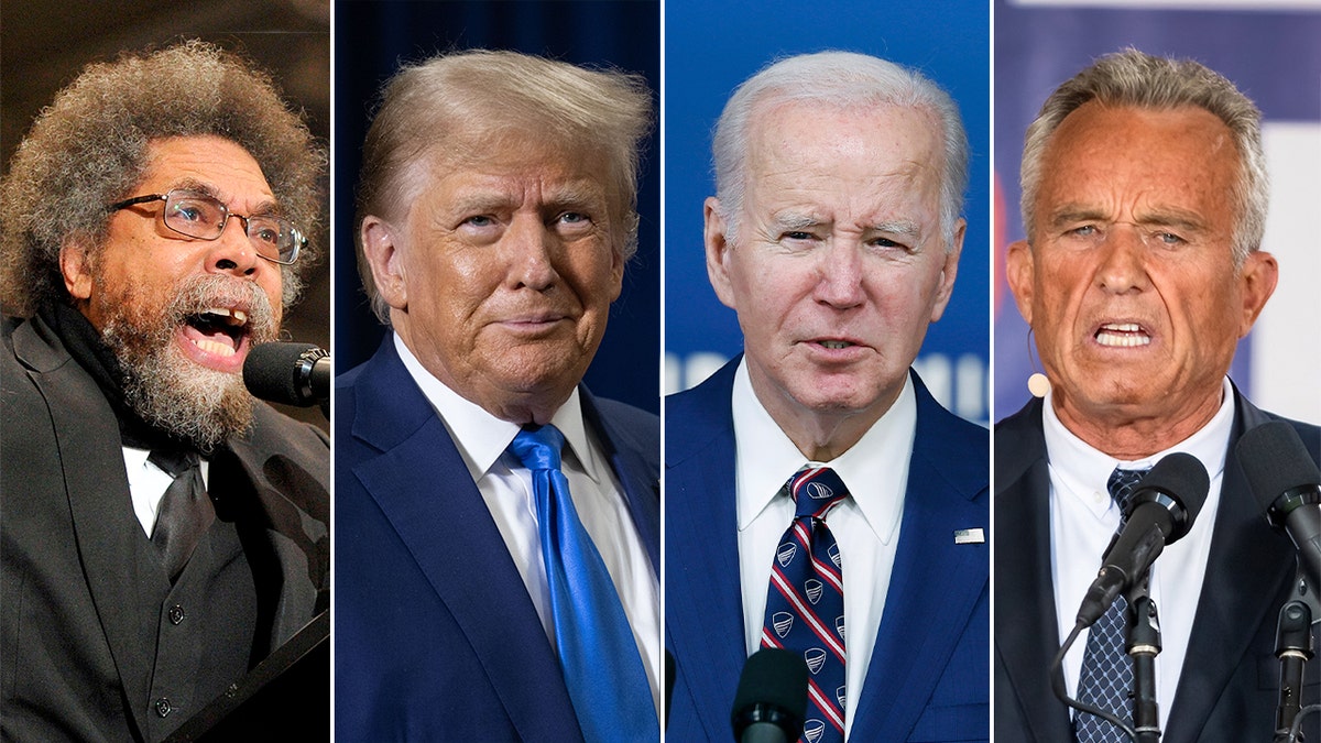 New poll Tight race between Trump, Biden with RFK, Cornel West