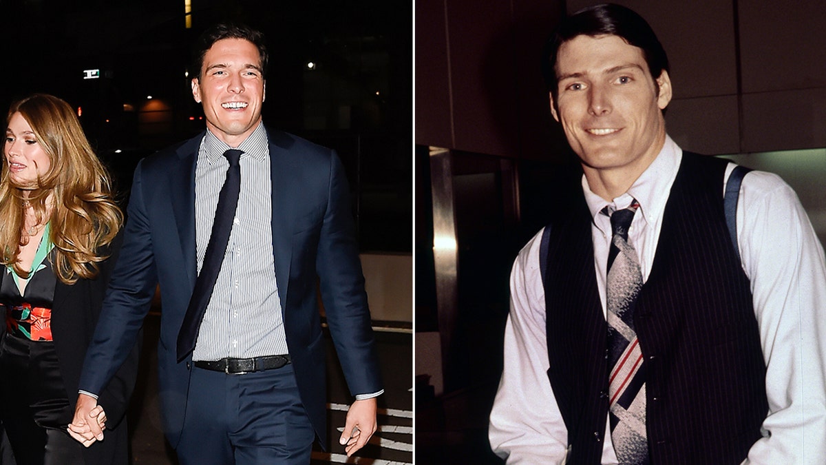 Split of Will Reeve and his father Christopher Reeve