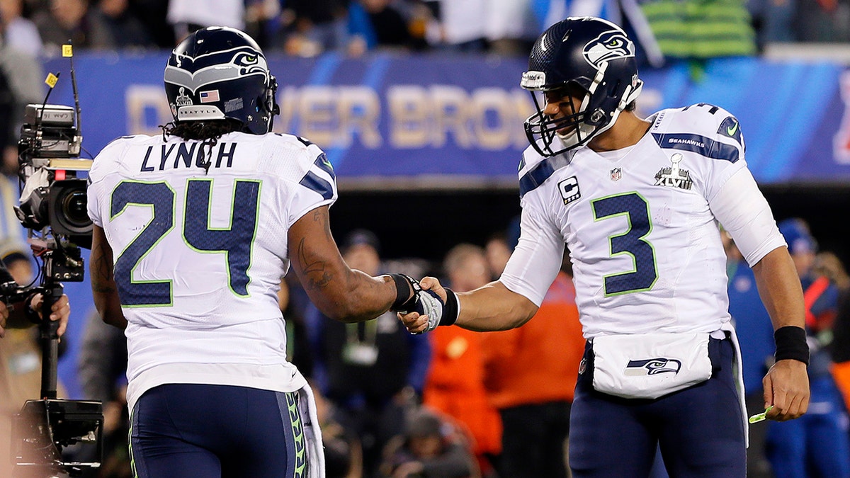 Marshawn Lynch: Russell Wilson blocked number from 'Hawks players