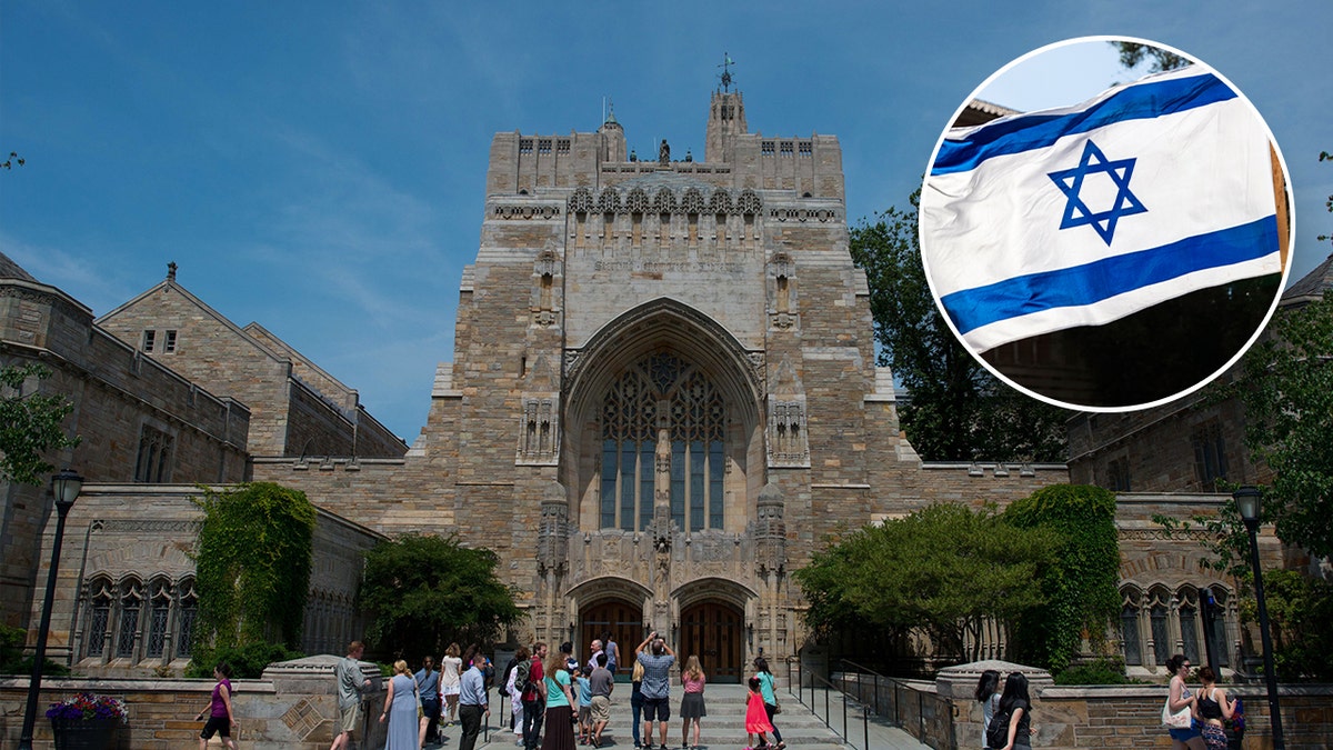 A library at Yale University