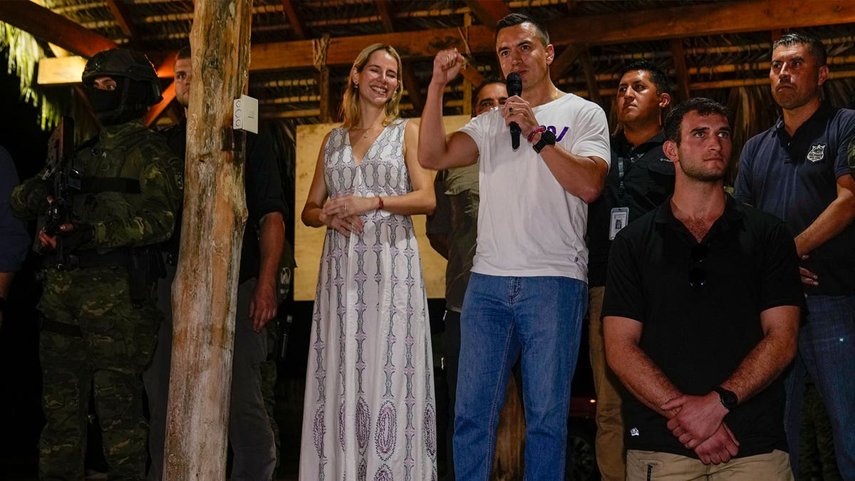 Daniel Noboa speaks