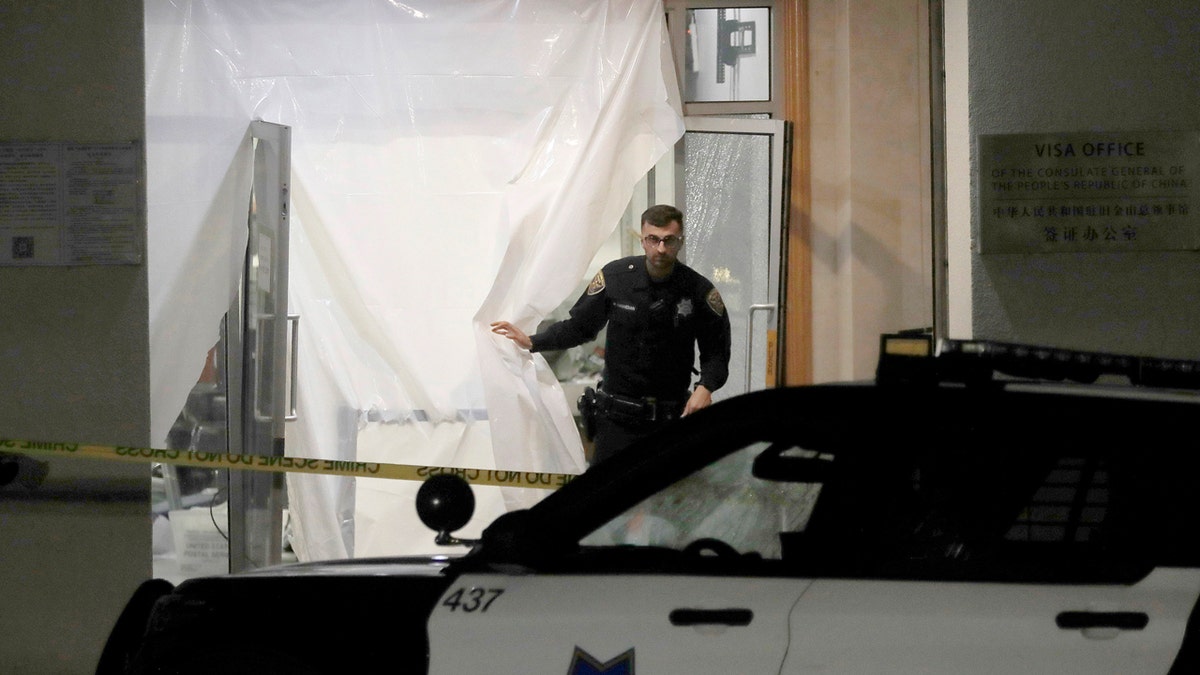 Chinese consulate car crash