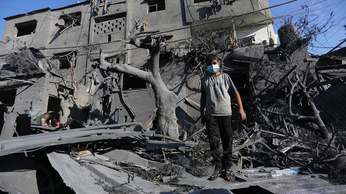Rafah airstrike damage