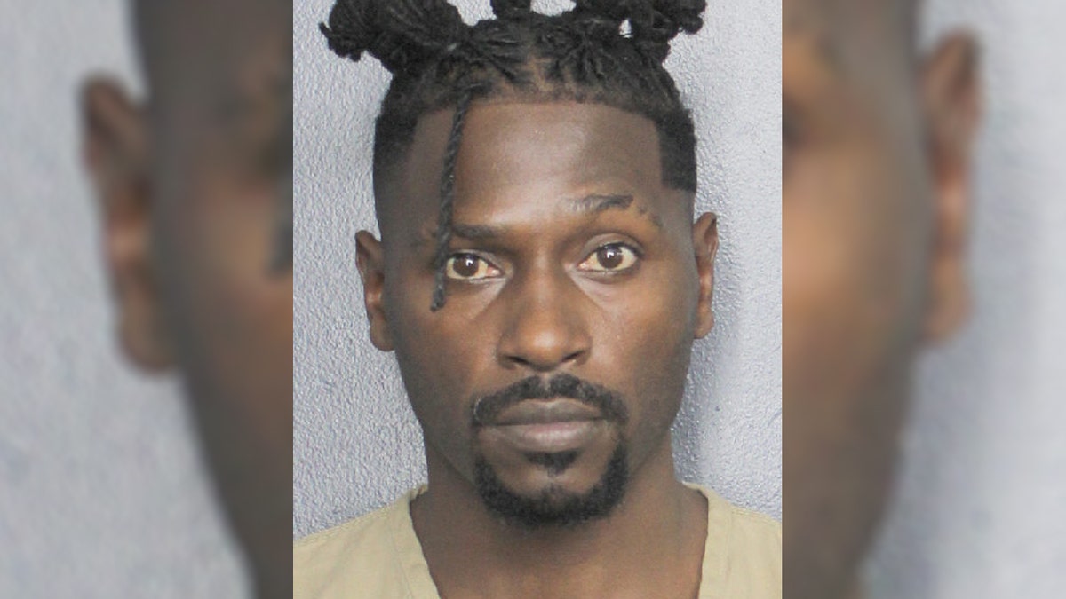 Antonio Brown mugshot