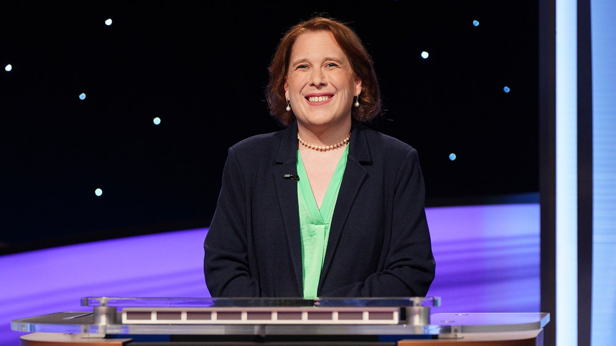Amy Schneider on "Jeopardy!"
