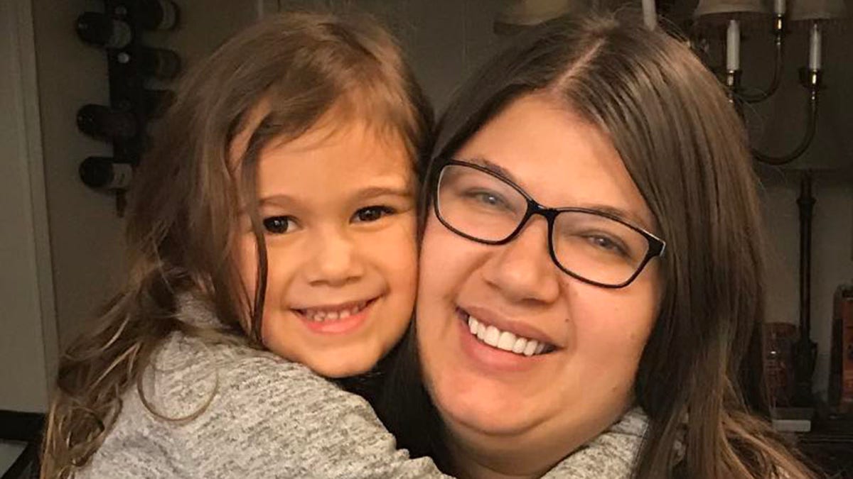 Woman and her daughter