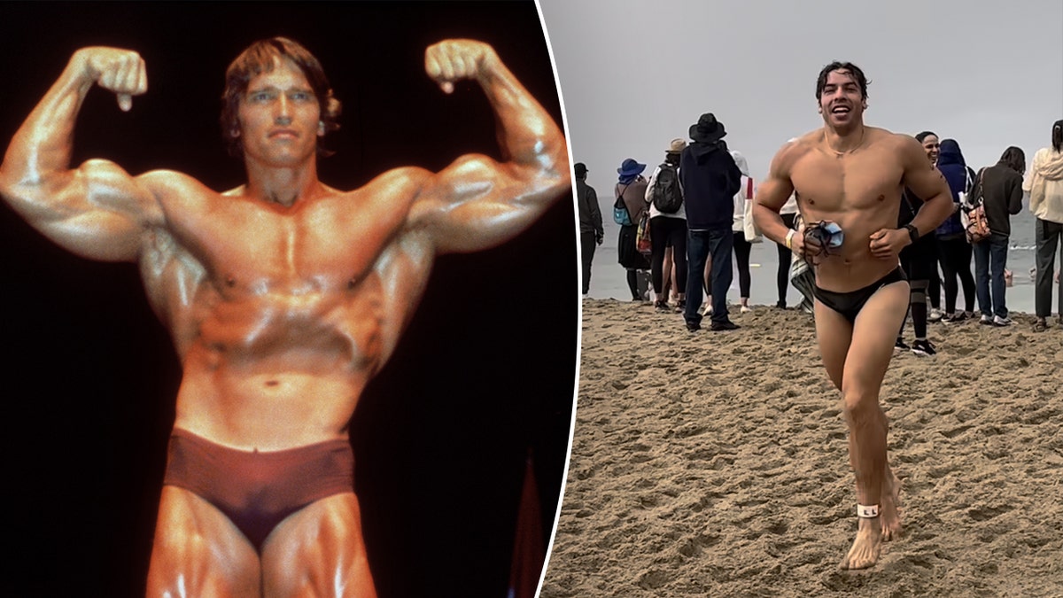 Joseph Baena Recreates Arnold Schwarzenegger's Iconic Pose And He Looks  Just Like His Dad - BroBible