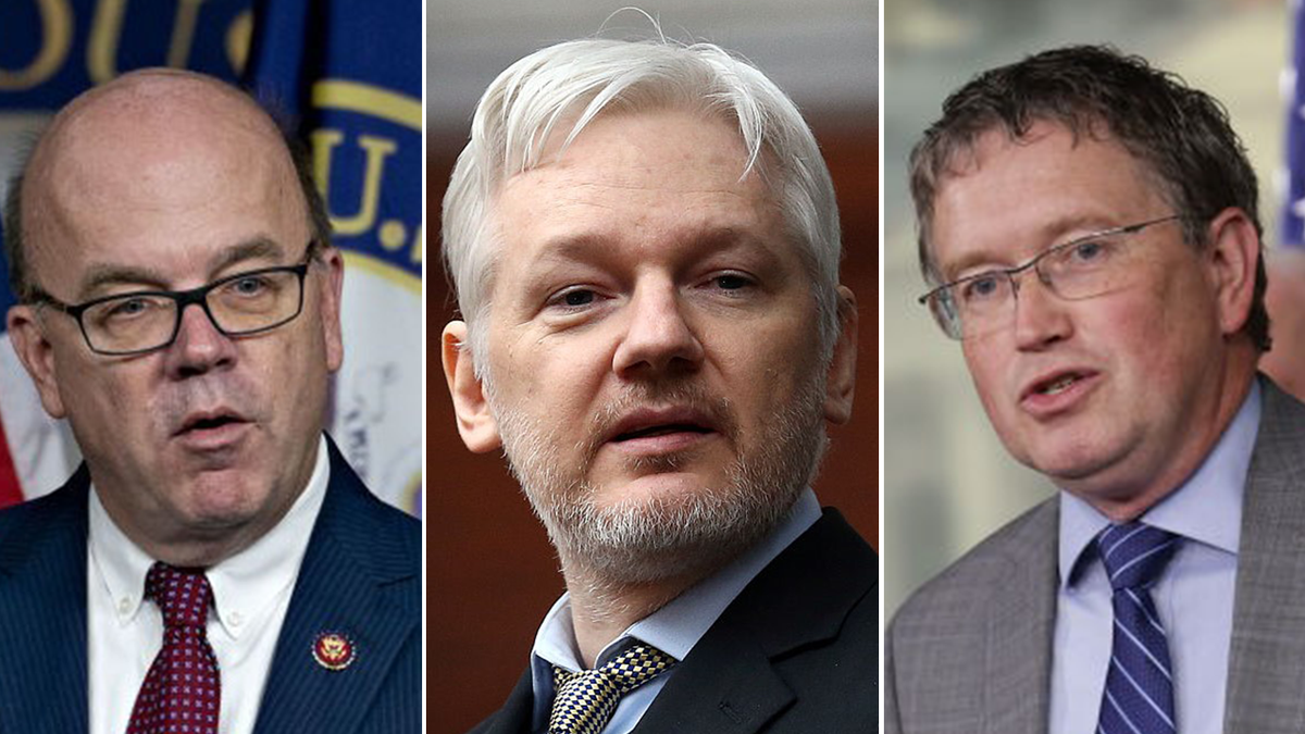 James McGovern, Julian Assange and Thomas Massie