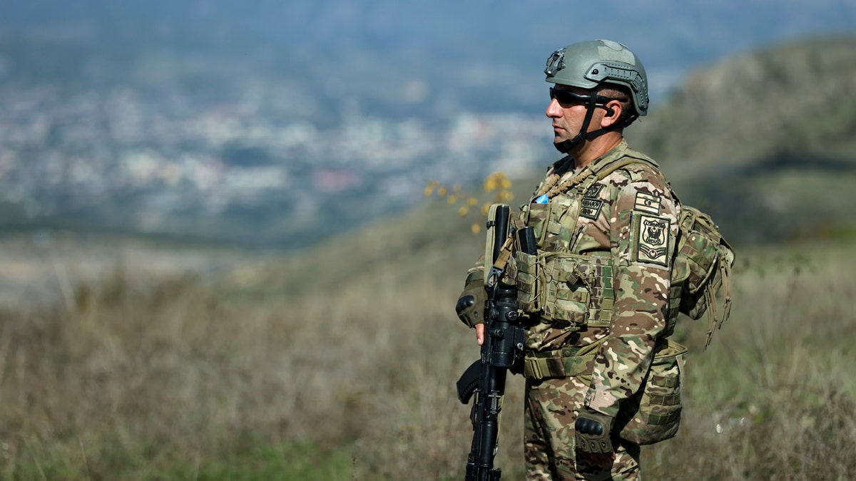 Azerbaijani serviceman