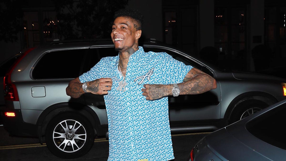 Blueface in Los Angeles