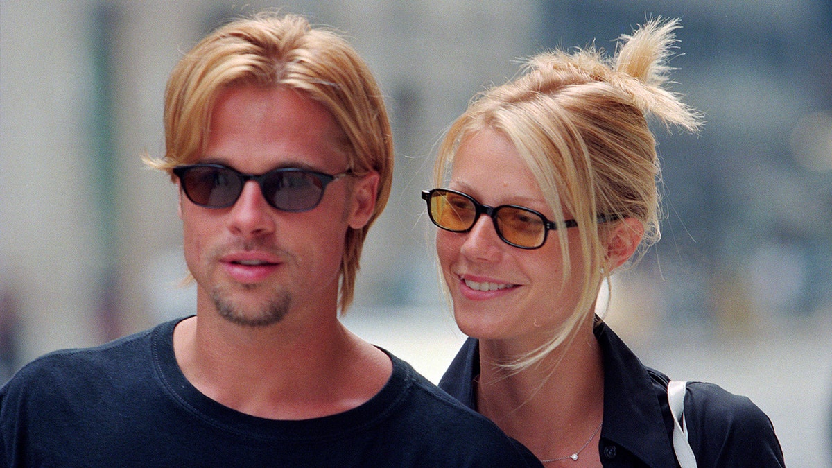 Brad Pitt e Gwyneth Paltrow em Nova York