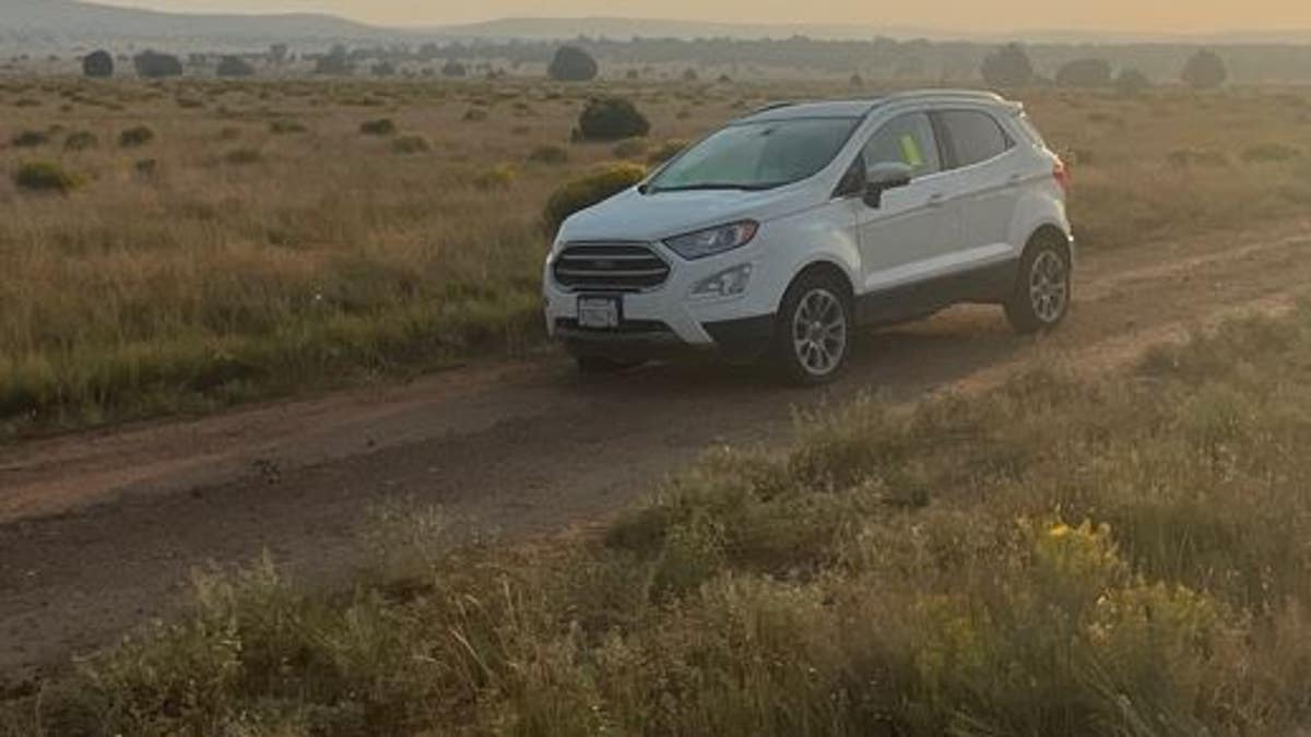 Police released an image of Chelsea Grimm's white Ford Escape SUV 