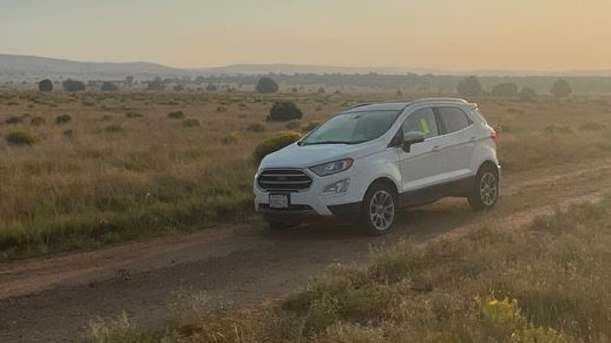 Police released an image of Chelsea Grimm's white Ford Escape SUV 