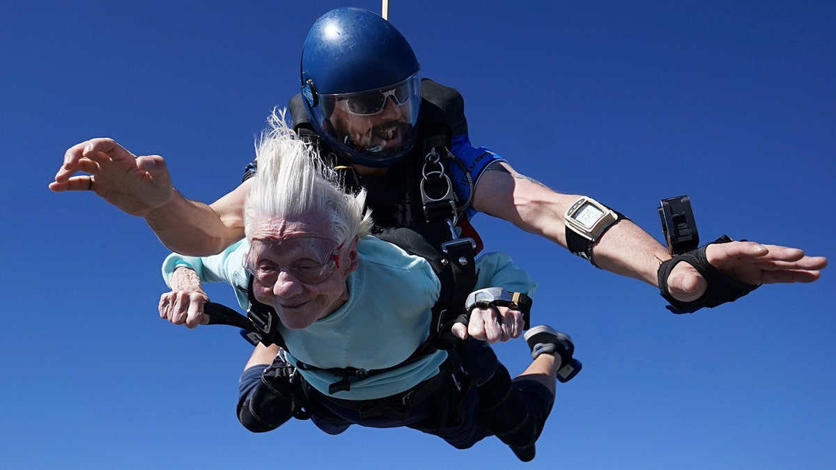 104-year-old skydiver in IL