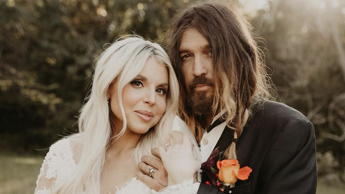 Billy Ray Cyrus 62 Shares Sacred Moment From Wedding To Firerose   Cyrus 1 Copy 