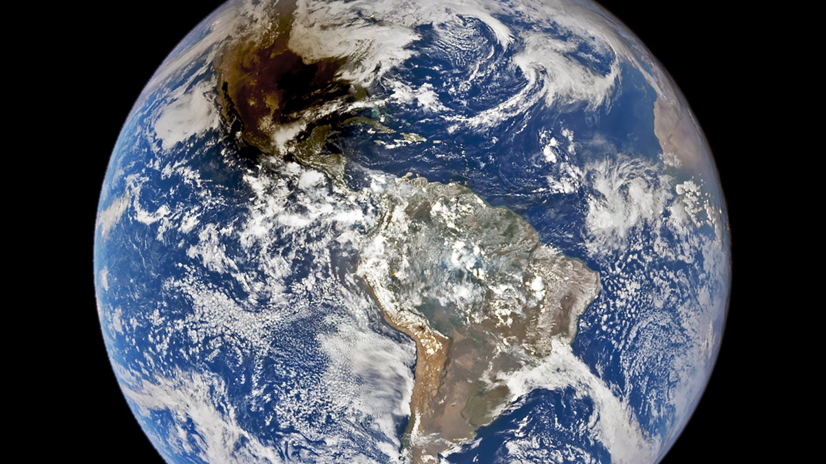 NASA Releases New Image Of Earth Taken From Space During Annular Solar ...