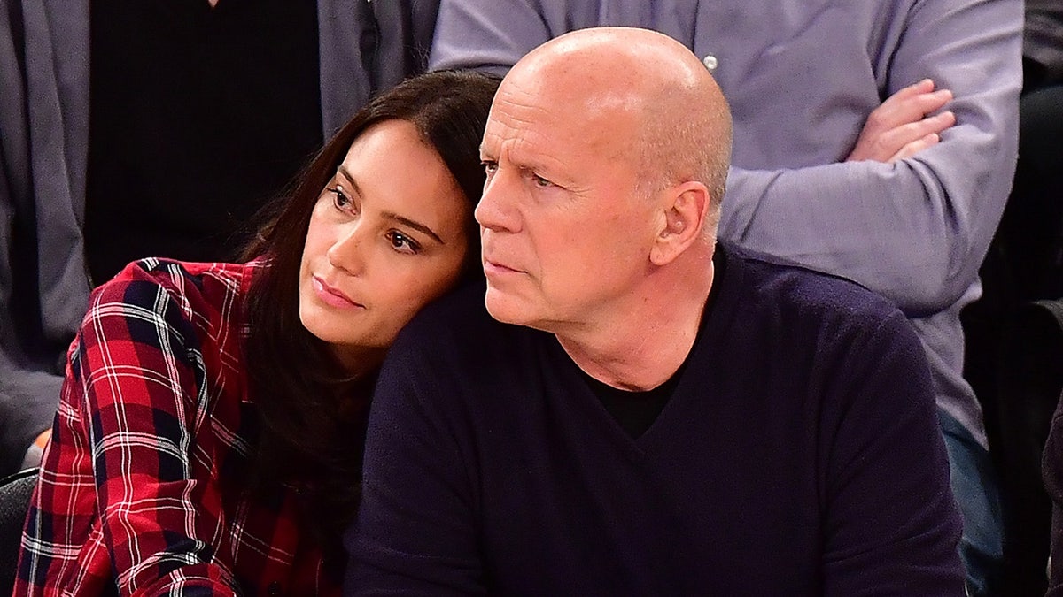 A photo of Emma Heming and Bruce Willis