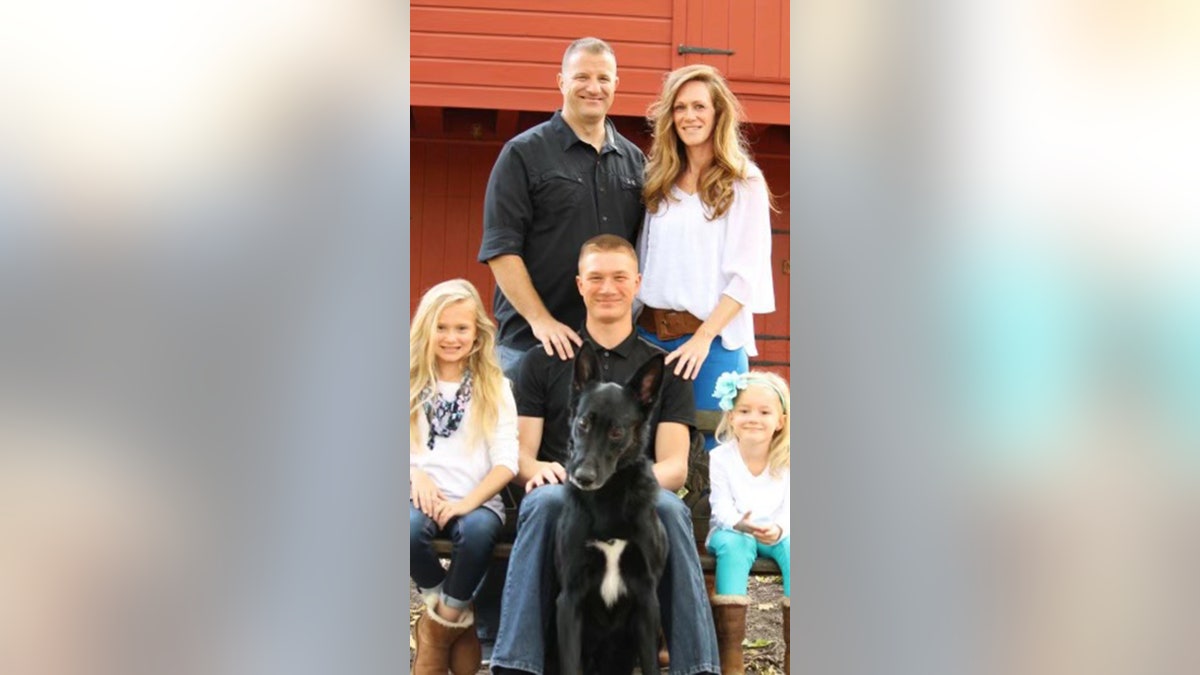 family with K9