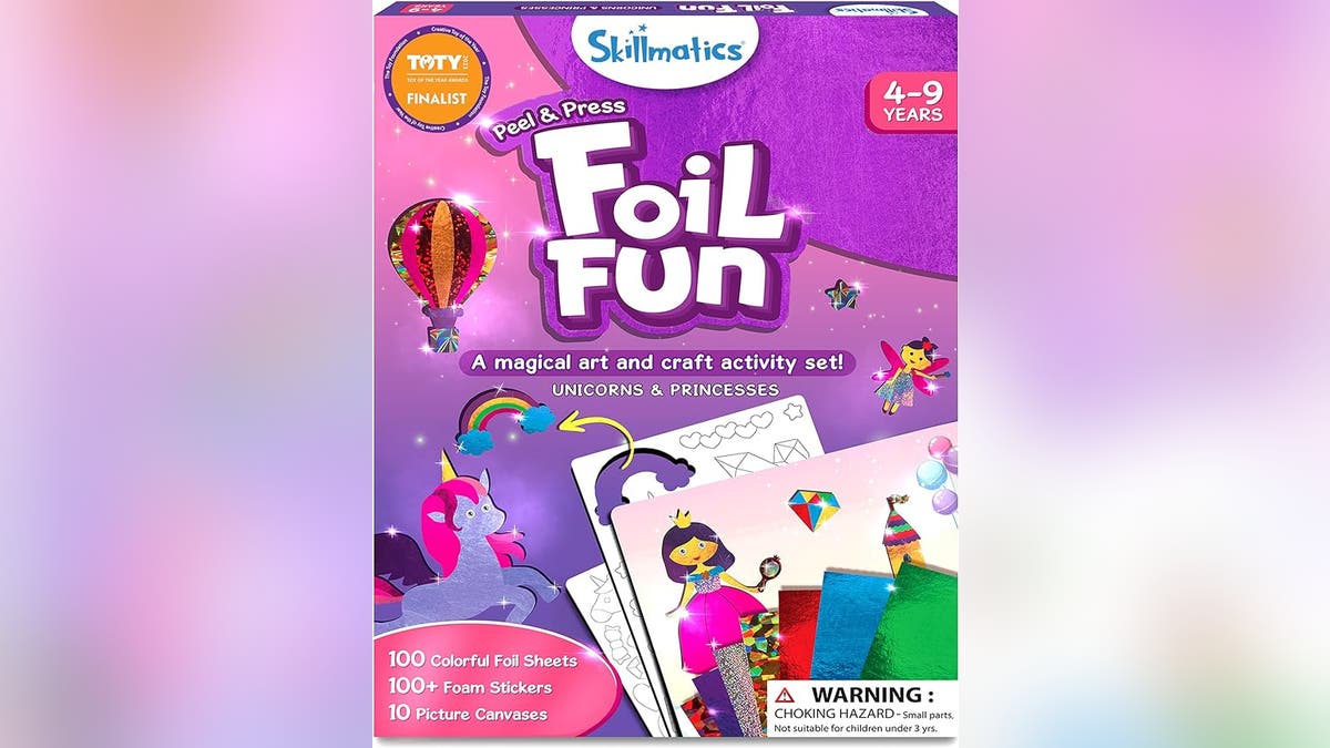 Skillmatics Art & Craft Activity - Foil Fun Unicorns & Princesses