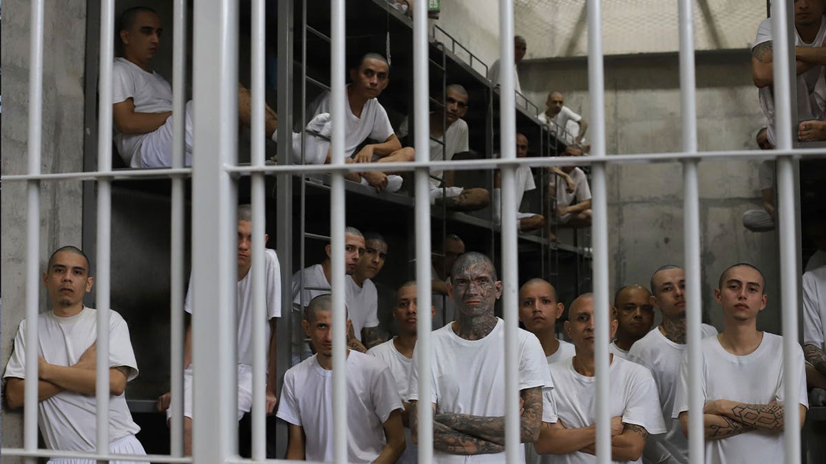 inmates behind bars