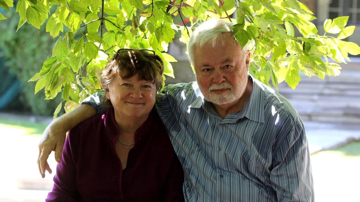 Dr. Honoree Fleming and her husband Ron Powers