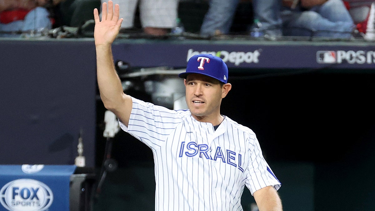 Texas Rangers Legend Ian Kinsler Wears Team Israel Jersey During ...