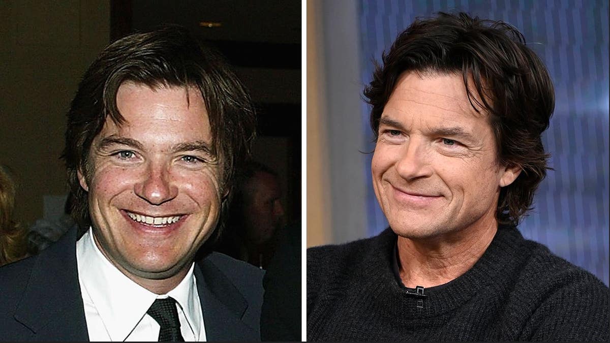 A photo of Jason Bateman in 2004 and this year