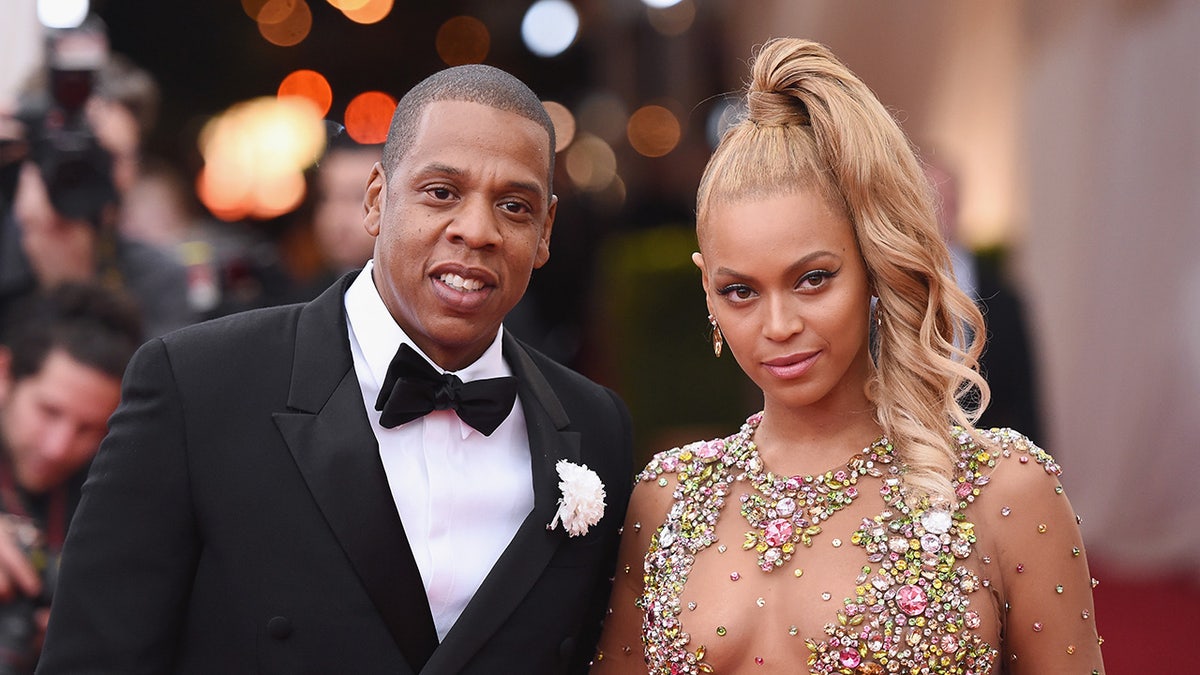 Beyoncé with Jay-Z